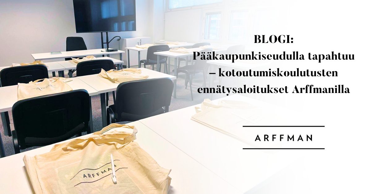 Pääkaupunkiseudulla tapahtuu – kotoutumiskoulutusten ennätysaloi​​tukset Arffmanilla