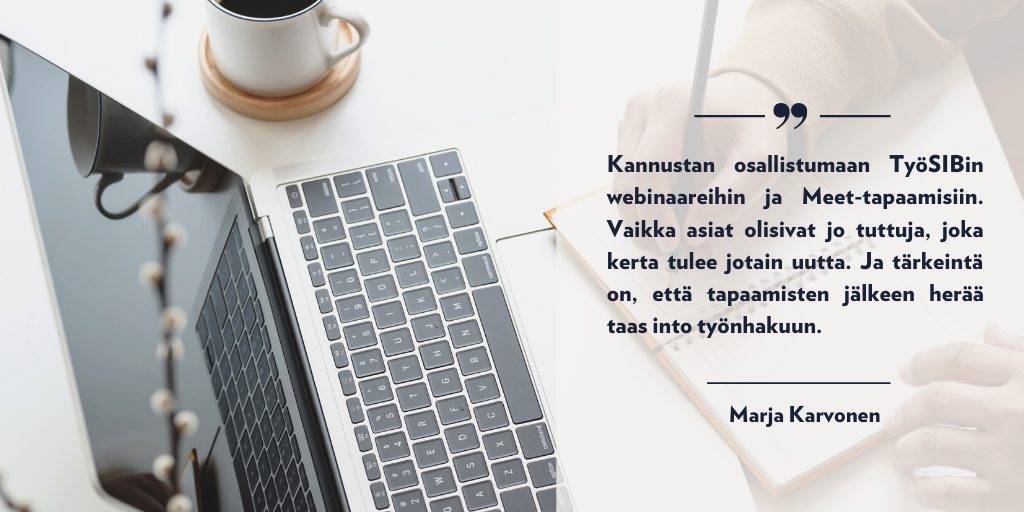TyöSIB tsemppaa hakijaa