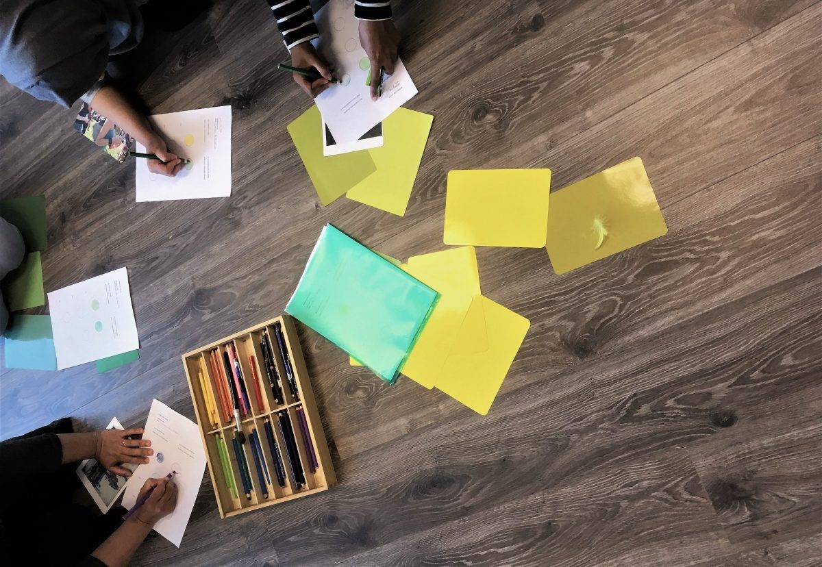 Kotoutumista taidetyöskentelyn keinoin